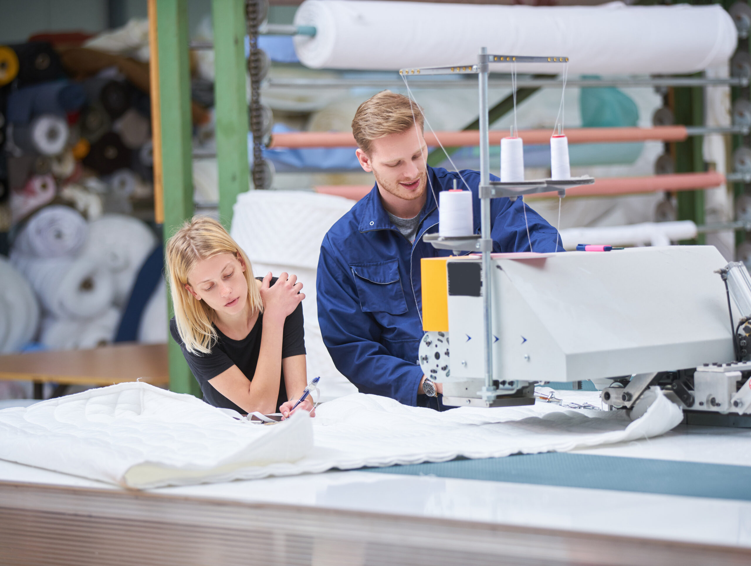 Vêtements industrie textile